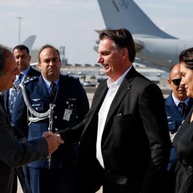 Presidente Jair Bolsonaro desembarca em Nova York para participar da Assembleia Geral da ONU.