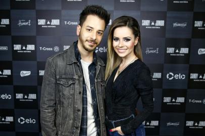 PORTO ALEGRE, RS, BRASIL 21/09/2019 - Sandy e Junior na Arena do Grêmio, em Porto Alegre, em turnê Nossa História. (FOTO: FÉLIX ZUCCO/AGÊNCIA RBS)