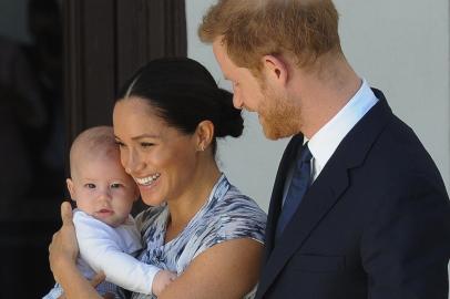 Meghan Markle, príncipe Harry e Archie