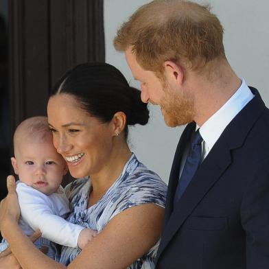 Meghan Markle, príncipe Harry e Archie