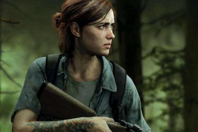 A protagonista Ellie, do jogo The Last of Us II, jogo que dá sequência à narrativa de The Last of Us, considerado um dos melhores videogames de todos os tempos