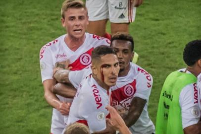 RIO DE JANEIRO (RJ), 25.09.2019 - Futebol / Flamengo x Inter -                Guerrero expulso na       partida entre Flamengo e Internacional , valida pela 21a rodada do campeonato brasileiro 2019, realizada no estadio Jornalista Mario Filho,Maracana, nesta quarta feira(25) (Foto: Maga Jr/Ofotografico/Lancepress!) 