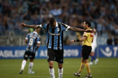  PORTO ALEGRE, RS, 26.09.2019 - Grêmio e Avaí se enfrentam na Arena em jogo válido pela 21ª rodada do Campeonato Brasileiro. (Foto: André Ávila/Agencia RBS)