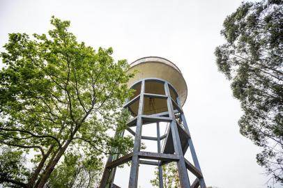  Santa Cruz do Sul, RS, BRASIL, 17/09/2019: Foto genérica de um reservatório da corsan. Bola ao centro sobre a corsan: reservatórios da Corsan em Santa Cruz do Sul. Cidade sofre com falta de água. (Foto: Omar Freitas / Agência RBS)Local: Santa Cruz do Sul