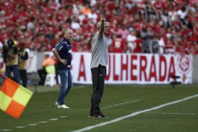 PORTO ALEGRE, RS, BRASIL, 29/09/2019- Inter x Palmeiras: jogo válido pela 22ª rodada do Brasileirão. Odair Hellmann(FOTOGRAFO: ANDRÉ ÁVILA / AGENCIA RBS)