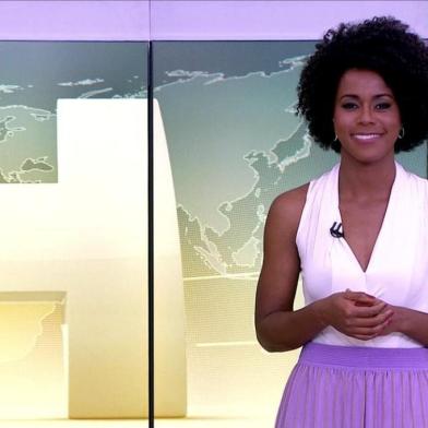 Maju Coutinho estreia como apresentadora titular do Jornal Hoje, da Globo