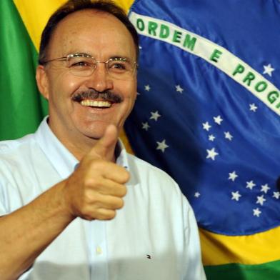  CAXIAS DO SUL, RS, BRASIL 09/01/2015Vereador Mauro Pereira (PMDB) Vai assumir vaga como deputado na Câmara Federal (Felipe Nyland/Agência RBS)Indexador: FELIPE NYLAND                   