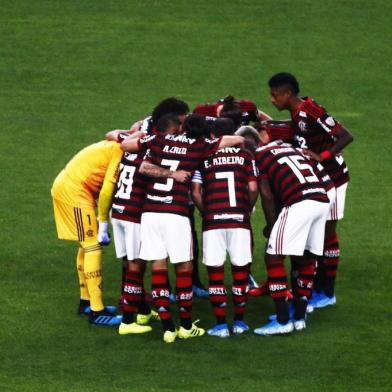  PORTO ALEGRE, RS, BRASIL - 02.10.2019 - Grêmio recebe o Flamengo pelo primeiro jogo da semifinal da Libertadores da América. (Foto: Félix Zucco/Agencia RBS)