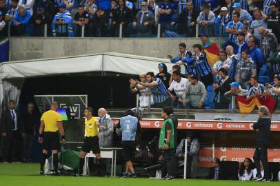  PORTO ALEGRE, RS, BRASIL - 02.10.2019 - Grêmio recebe o Flamengo pelo primeiro jogo da semifinal da Libertadores da América. (Foto: André Ávila/Agencia RBS)