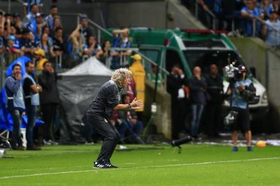  PORTO ALEGRE, RS, BRASIL - 02.10.2019 - Grêmio recebe o Flamengo pelo primeiro jogo da semifinal da Libertadores da América. (Foto: André Ávila/Agencia RBS)