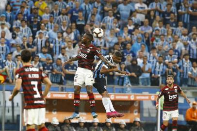  PORTO ALEGRE, RS, BRASIL - 02.10.2019 - Grêmio recebe o Flamengo pelo primeiro jogo da semifinal da Libertadores da América. (Foto: Lauro Alves/Agencia RBS)