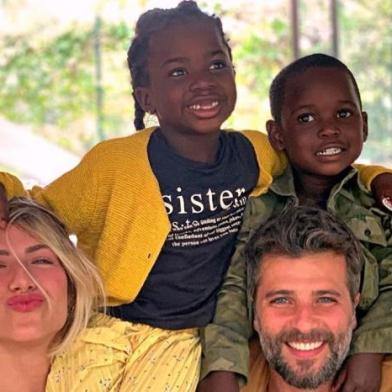 Giovanna Ewbank, Bruno Gagliasso e os filhos