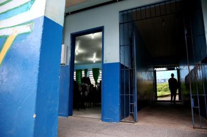  ALVORADA, RS, BRASIL - 03.10.2019 - Escola Estadual Carlos Drummond de Andrade, de Alvorada, foi indicada pela Secretaria Estadual de Educação do RS para integrar o programa de escolas cívico-militares do Ministério da Educação. (Foto: Jefferson Botega/Agencia RBS)