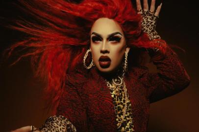 Foto do performer Gloria Groove, identidade drag do cantor Daniel Garcia 