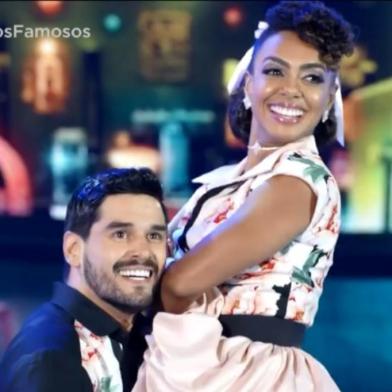 dança dos famosos, dandara mariana, domingão do faustão