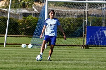  PORTO ALEGRE, RS, BRASIL - 07.10.2019 - Treino do Grêmio no CT Luiz Carvalho. (Robinson Estrasulas/Agencia RBS)