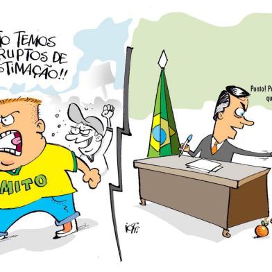 Charge de Iotti publicada em 8 de outubro de 2019