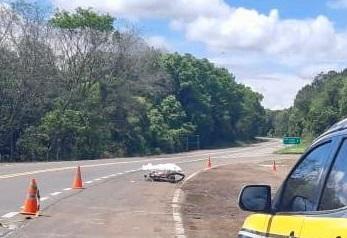 Motociclista morreu em Três Arroios