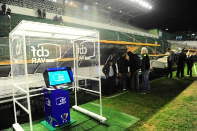  CAXIAS DO SUL, RS, BRASIL, 22/05/2019. Juventude x Grêmio, primeiro jogo das oitavas de final da Copa do Brasil 2019, realizado no estádio Alfredo Jaconi.