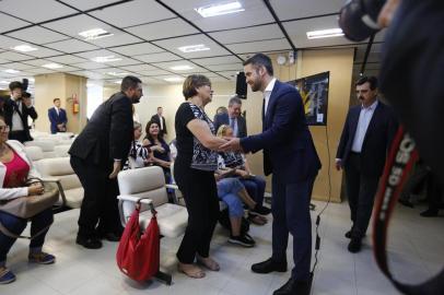  PORTO ALEGRE, RS, BRASIL - 09.10.2019 - Reunião de Eduardo Leite com o CPERS. (Foto: Robinson Estrasulas/Agencia RBS)