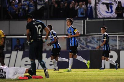  CAXIAS DO SUL, RS, BRASIL, 08/10/2019. Grêmio x Ceará, jogo válido pela 24ª rodada da série A do Campeonato Brasileiro e realizado no estádio Centenário, em Caxias do Sul. (Porthus Junior/Agência RBS)