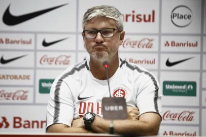  PORTO ALEGRE, RS, BRASIL - Entrevista coletiva com o técnico do Inter, Odair Hellmann. (FOTO: ANSELMO CUNHA/AGÊNCIA RBS)