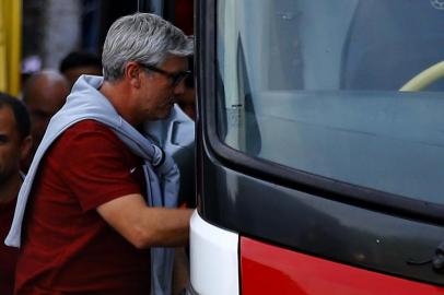  PORTO ALEGRE, RS, BRASIL, 10/10/2019- Chegada do Inter em Porto Alegre.(FOTOGRAFO: LAURO ALVES / AGENCIA RBS)