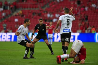  PORTO ALEGRE, RS, BRASIL, 13/10/2019- Inter x Santos: jogo válido pela 25ª rodada do Brasileirão.(FOTOGRAFO: ANDRÉ ÁVILA / AGENCIA RBS)