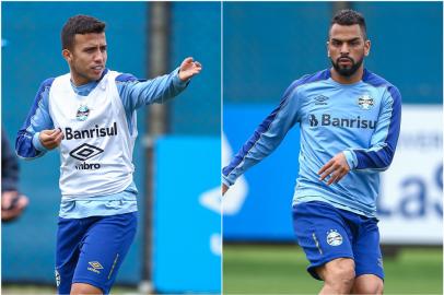 Matheus Henrique e Maicon, volantes do Grêmio