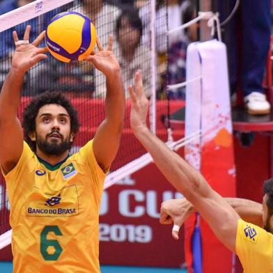  Seleção Brasileira de Vôlei, do caxiense Fernando Cachopa, segue invicta na Copa do Mundo do Japão