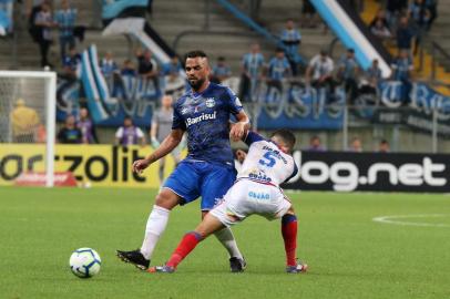  PORTO ALEGRE, RS, BRASIL - 16.10.2019 - Grêmio recebe o Bahia em casa pela 26ª rodada do Campeonato Brasileiro. (Foto: Fernando Gomes/Agencia RBS)