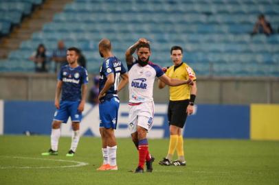  PORTO ALEGRE, RS, BRASIL - 16.10.2019 - Grêmio recebe o Bahia em casa pela 26ª rodada do Campeonato Brasileiro. (Foto: Fernando Gomes/Agencia RBS)