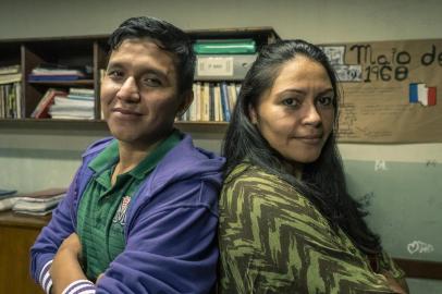 Javier ( Gabriel Diaz ) e Alejandra ( Rosalva Vanessa )