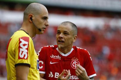  PORTO ALEGRE, RS, BRASIL - 20.10.2019 - Inter enfrenta o Vasco no beira-Rio pelo Brasileirão. (Foto: Lauro Alves/Agencia RBS)