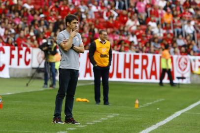  PORTO ALEGRE, RS, BRASIL - 20.10.2019 - Inter enfrenta o Vasco no beira-Rio pelo Brasileirão. (Foto: Lauro Alves/Agencia RBS)