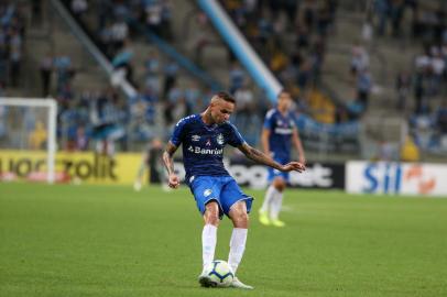  PORTO ALEGRE, RS, BRASIL - 16.10.2019 - Grêmio recebe o Bahia em casa pela 26ª rodada do Campeonato Brasileiro. luan (Foto: Fernando Gomes/Agencia RBS)Fotógrafo: Fernando Gomes