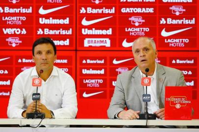  PORTO ALEGRE, RS, BRASIL, 22/10/2019- Coletiva de Zé Ricardo, novo técnico do Inter.(FOTOGRAFO: LAURO ALVES / AGENCIA RBS)