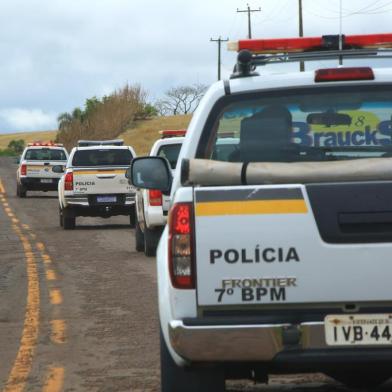  REDENTORA - RS - BR - 22.10.2019Brigada Militar faz patrulhamento na reserva Indígena da Guarita.FOTÓGRAFO: TADEU VILANI AGÊNCIA RBS