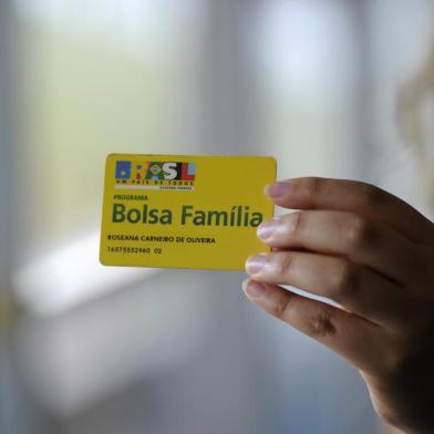 Imagem do cartão do Bolsa Família