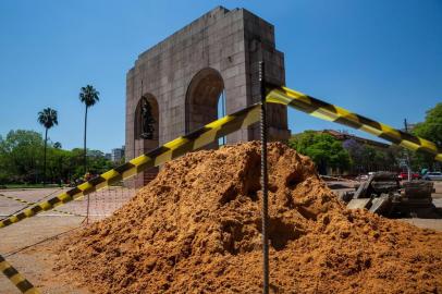  PORTO ALEGRE, RS, BRASIL,23/10/2019- Revitalização da Redenção. (FOTOGRAFO: OMAR FREITAS / AGENCIA RBS)Indexador: NGS