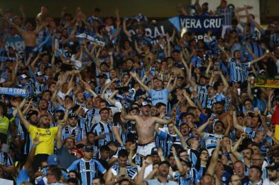  RIO DE JANEIRO, RJ, BRASIL - 23.10.2019 - Pré-jogo no Maracanã, antes do segundo jogo da semifinal entre Flamengo e Grêmio. (Foto: Félix Zucco/Agencia RBS)