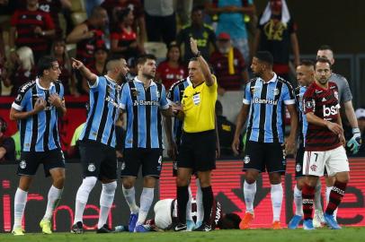  RIO DE JANEIRO, RJ, BRASIL - 23.10.2019 - Flamengo recebe o Grêmio no Maracanã, pelo segundo jogo da semifinal da Libertadores da América (Foto: Félix Zucco/Agencia RBS)