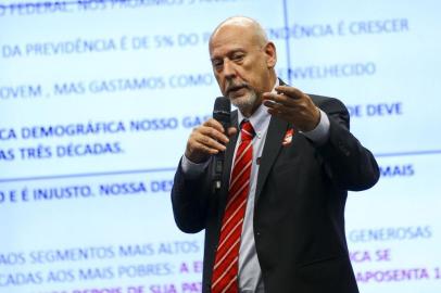 Economista Paulo Tafner durante a comissão especial da reforma da Previdência  