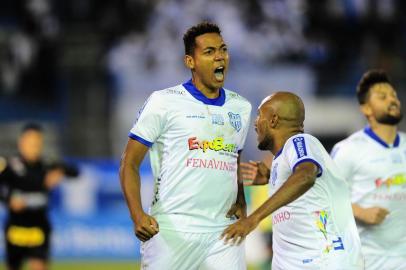  BENTO GONÇALVES, RS, BRASIL, 23/04/2019. Esportivo x Ypiranga, segundo jogo da final da Divisão de Acesso do Campeonato Gaúcho 2019 e realizado no estádio Montanha dos Vinhedos. (Porthus Junior/Agência RBS)