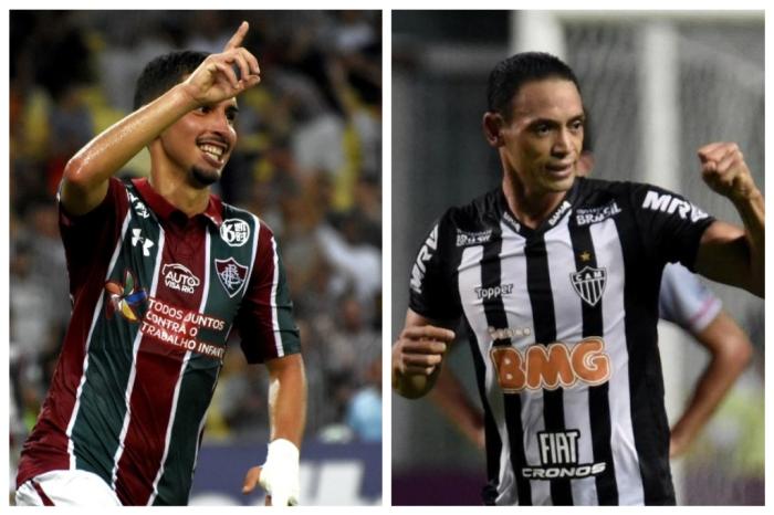 Montagem sobre fotos de / Mailson Santana/Fluminense e  Douglas Magno/AFP