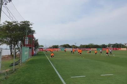  Treino do Inter nesta segunda-feira (28). 