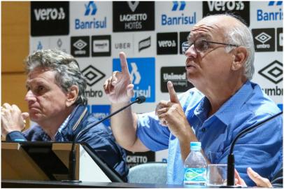 Com chapa única, Romildo Bolzan Júnior será reeleito presidente do Grêmio entre conselheiros