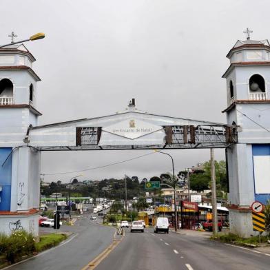  CAXIAS DO SUL, RS, BRASIL, 29/10/2019Pórtico de Ana Rech(Lucas Amorelli/Agência RBS)