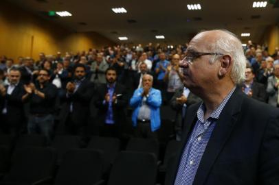  PORTO ALEGRE, RS, BRASIL - 29.10.2019 - Sessão do Conselho Deliberativo do Grêmio aclama Romildo Bolzan Jr. para um novo mandato de três anos. (Foto: Marco Favero/Agencia RBS)