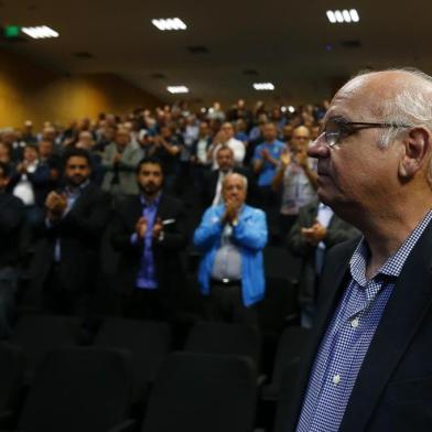  PORTO ALEGRE, RS, BRASIL - 29.10.2019 - Sessão do Conselho Deliberativo do Grêmio aclama Romildo Bolzan Jr. para um novo mandato de três anos. (Foto: Marco Favero/Agencia RBS)